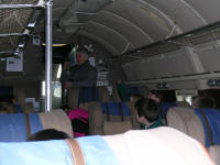 Inside the Valetta aircraft