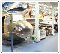 Sycamore in the Boulton & Paul Hangar