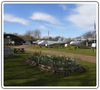 Looking towards the hangar