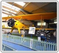 Boeing Stearman in the Ken Wallis Hall