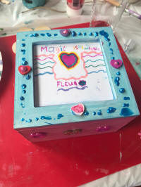 Craft keepsake box